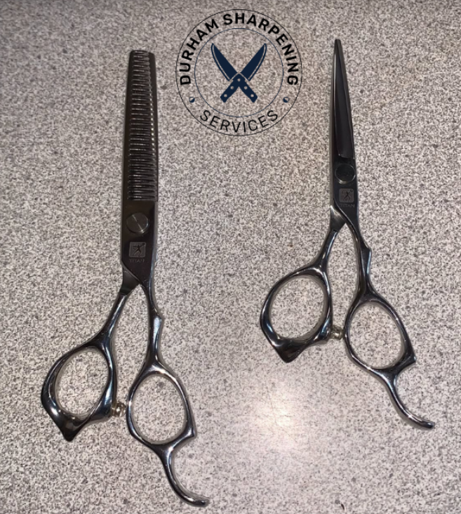 Barber scissors – sharpened