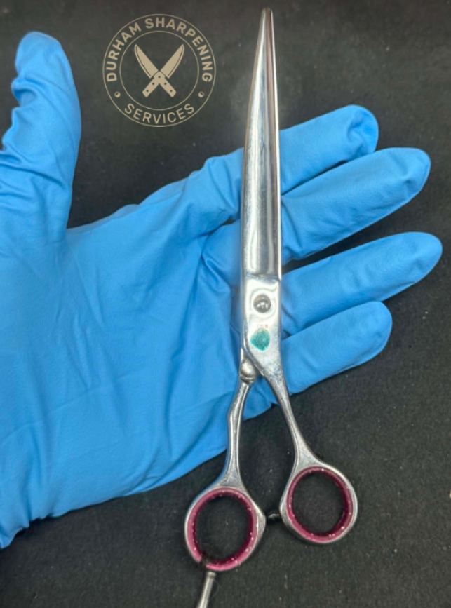 Pet grooming scissors – sharpened