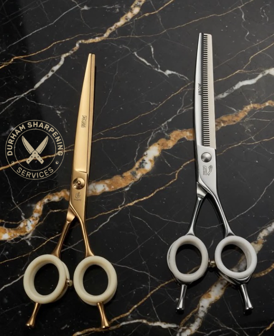 Hairstylist scissors – sharpened